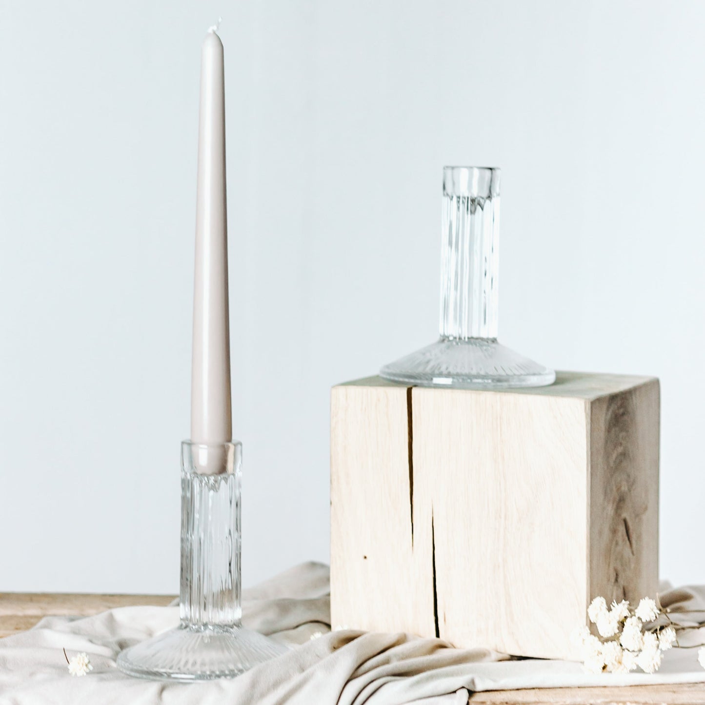 Glas-Kerzenhalter Clementine - groß