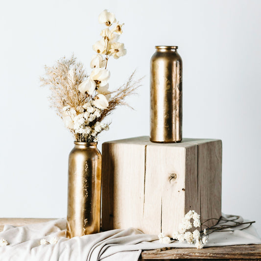 DIY-Vase Dotti gold - groß