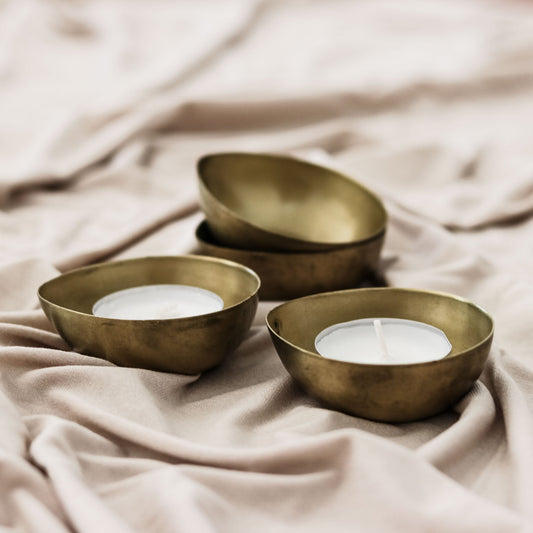 Teelichthalter Tosca - gold
