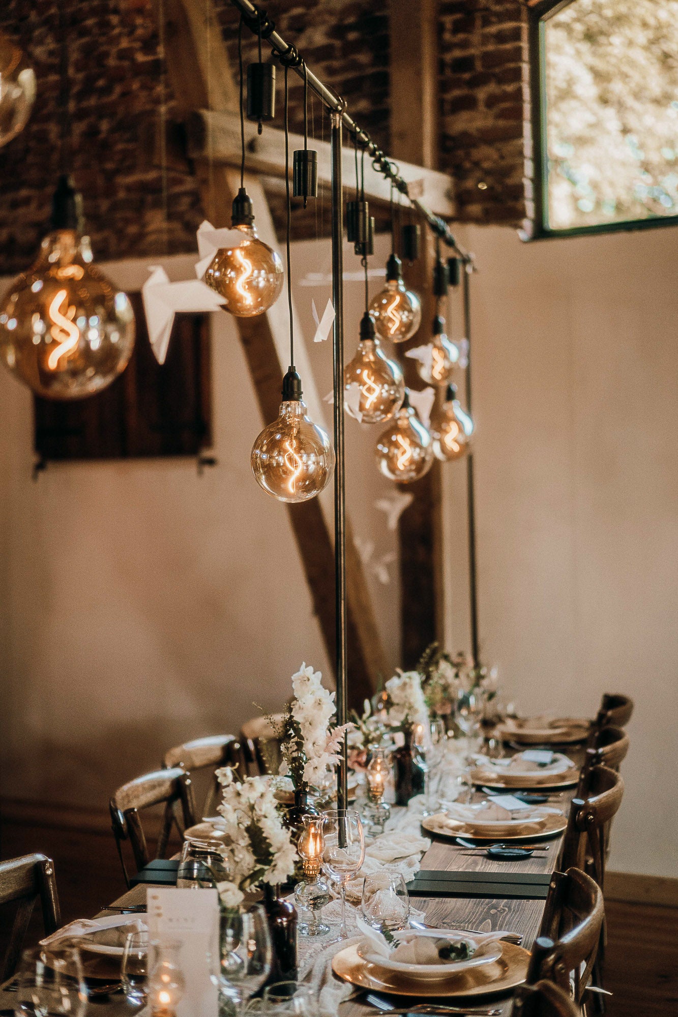 Platzteller Piet in gold