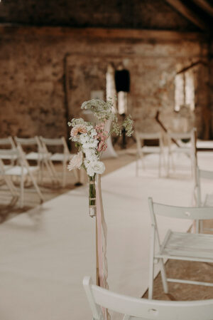 Bambusstab Stefan mit Vase