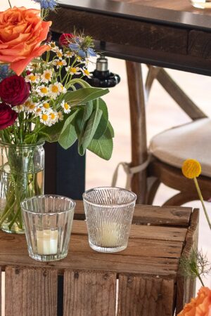 Teelichthalter Theodora • klar (sortiert)