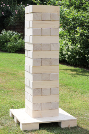 Gartenspiel • Wankender Turm • XXL