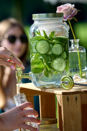 Getränkespender Elio • gold